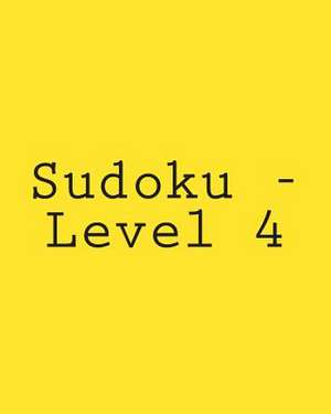 Sudoku - Level 4 de Jackie Marx