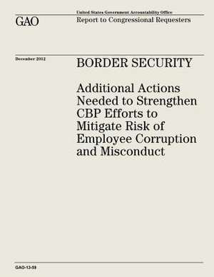 Border Security de U. S. Government Accountability Office