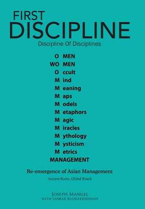 First Discipline, Discipline of Disciplines de Joseph Manuel