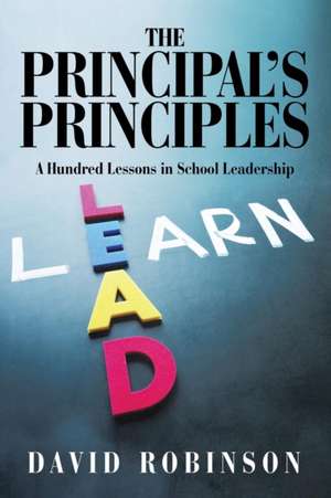 The Principal's Principles de David Robinson