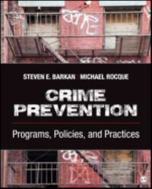 Crime Prevention: Programs, Policies, and Practices de Steven E. Barkan