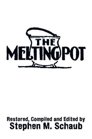 The Melting Pot de Stephen M. Schaub