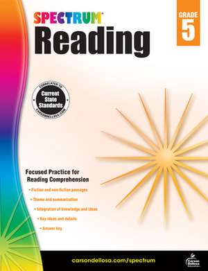 Spectrum: Spectrum Reading Workbook, Grade 5