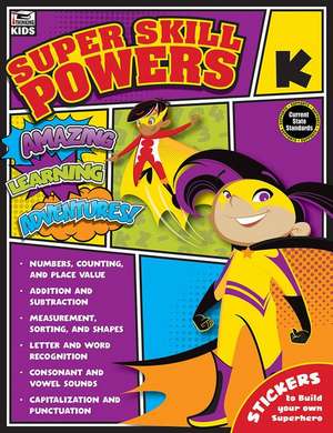 Super Skill Powers, Grade K de Thinking Kids