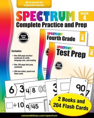 Spectrum Complete Practice and Prep, Grade 4 de Spectrum