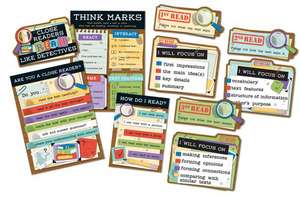 Close Reading Bulletin Board Set de Carson-Dellosa Publishing