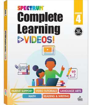 Spectrum Complete Learning + Videos Workbook de Spectrum