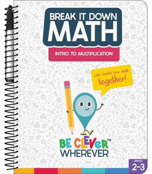 Break It Down Intro to Multiplication Reference Book de Carson Dellosa Education