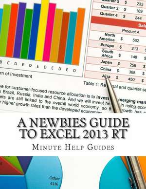 A Newbies Guide to Excel 2013 Rt de Minute Help Guides