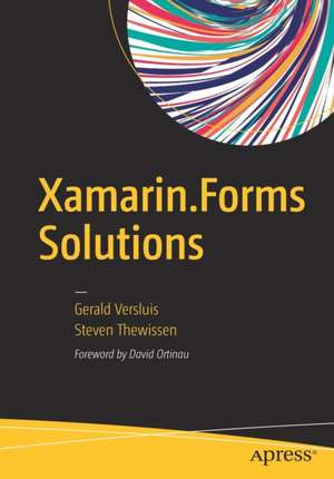 Xamarin.Forms Solutions de Gerald Versluis