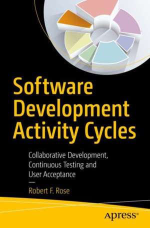 Software Development Activity Cycles: Collaborative Development, Continuous Testing and User Acceptance de Robert F. Rose