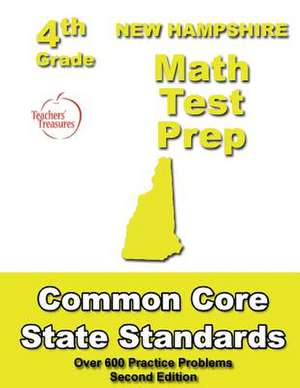 New Hampshire 4th Grade Math Test Prep de Teachers' Treasures