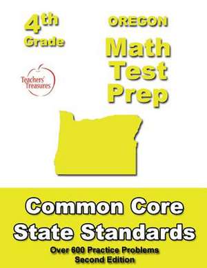 Oregon 4th Grade Math Test Prep de Teachers' Treasures