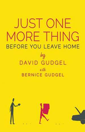 Just One More Thing de David Gudgel