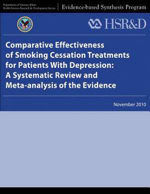 Comparative Effectiveness of Smoking Cessation Treatments for Patients with Depression de U. S. Department of Veterans Affairs