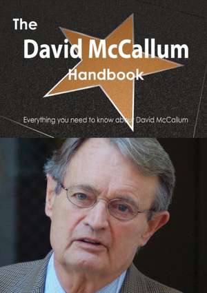 The David McCallum Handbook - Everything You Need to Know about David McCallum de Emily Smith