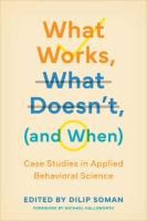 What Works, What Doesn't (and When) de Dilip Soman