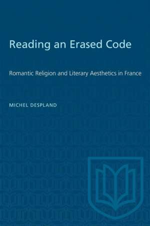 Reading an Erased Code de Michel Despland