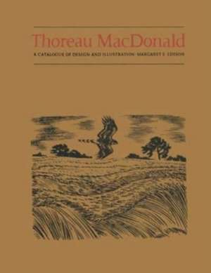 THOREAU MACDONALD CATALOGUE DESIGN ILP de Margaret E. Edison