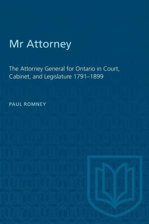 Mr Attorney de Paul Romney