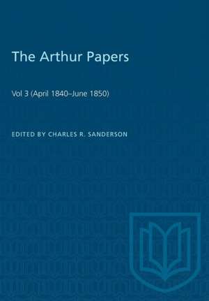 The Arthur Papers de Charles R Sanderson