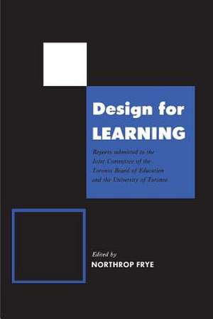 Design for Learning de Northrop Frye