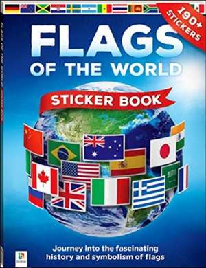 Flags of the World Sticker Book de Hinkler Books Hinkler Books