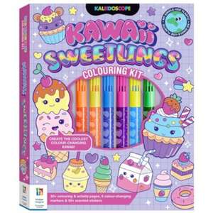 Kaleidoscope Colouring Kawaii Sweetlings Kit de Hinkler Pty Ltd