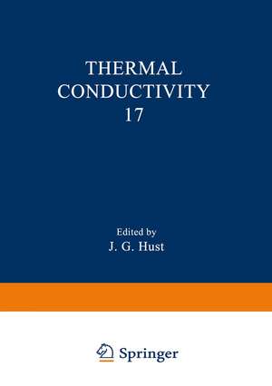 Thermal Conductivity 17 de J. G. Hust