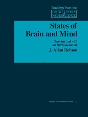 States of Brain and Mind de HOBSON