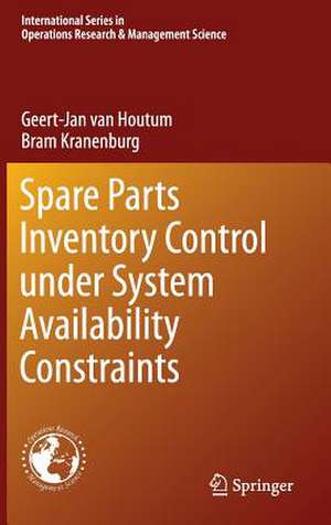 Spare Parts Inventory Control under System Availability Constraints de Geert-Jan van Houtum