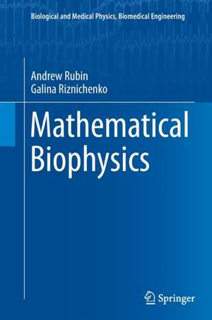 Mathematical Biophysics de Andrew Rubin