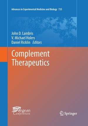 Complement Therapeutics de John D. Lambris