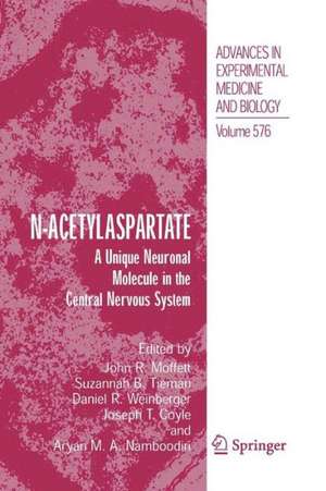 N-Acetylaspartate: A Unique Neuronal Molecule in the Central Nervous System de John Moffett