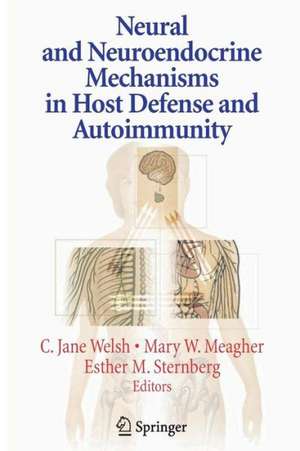 Neural and Neuroendocrine Mechanisms in Host Defense and Autoimmunity de C. Jane Welsh