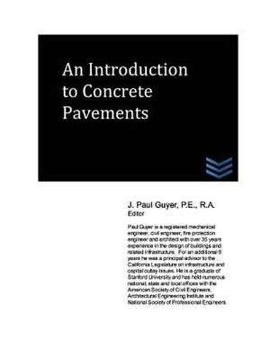 An Introduction to Concrete Pavements de J. Paul Guyer