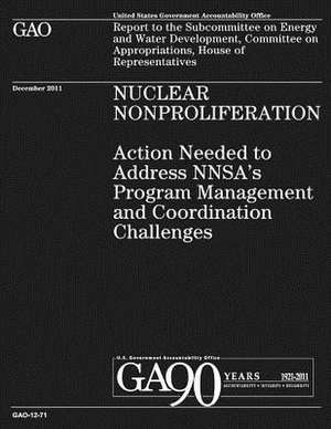 Nuclear Nonproliferation de U S Government Accountability Office