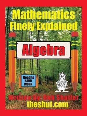 Algebra de Robert Shutler