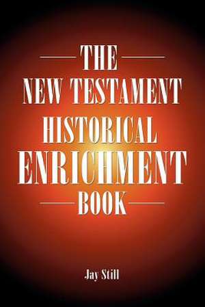 The New Testament Historical Enrichment Book de Jay Still