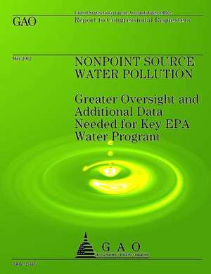 Nonpoint Source Water Pollution de U S Government Accountability Office