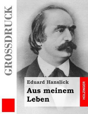 Aus Meinem Leben (Grossdruck) de Eduard Hanslick