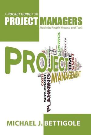 A Pocket Guide for Project Managers de Michael J. Bettigole