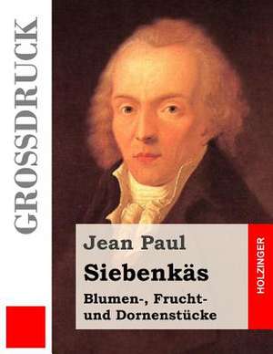 Siebenkas (Grossdruck) de Jean Paul