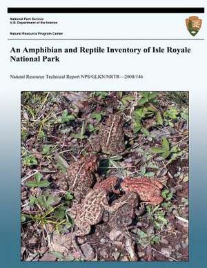 An Amphibian and Reptile Inventory of Isle Royale National Park de National Park Service