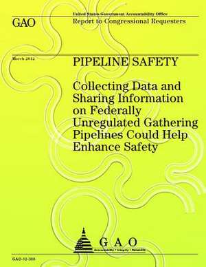 Pipeline Safety Collecting Data and Sharing Information on Federally Unregulated Gathering Pipelines Could Help Enhance Safety de Government Accountability Office (U S )