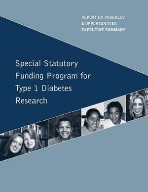 Spatial Statuary Funding Program for Type 1 Diabetes Research de Department of Heath and Human Services