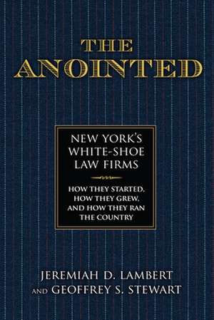 The Anointed de Jeremiah Lambert