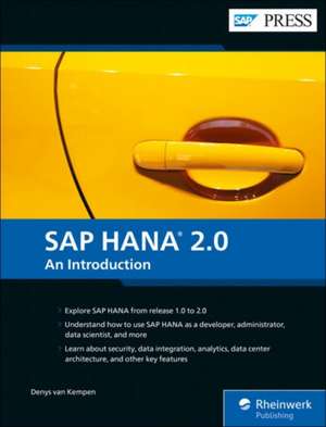 SAP Hana 2.0 de Denys van Kempen