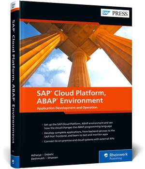 ABAP in the Cloud de Gairik Acharya