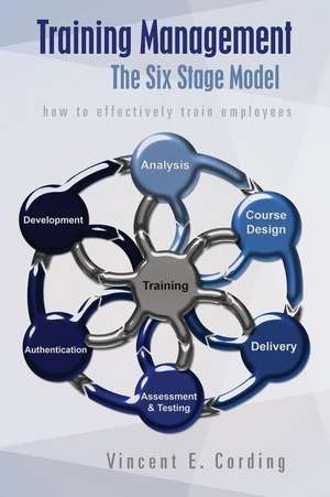 Training Management - The Six Stage Model de Vincent E. Cording